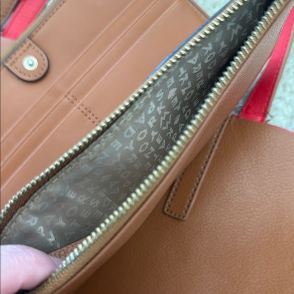 Kate Spade Brown and Red Tote Bag & Wallet - Picture 13 of 16